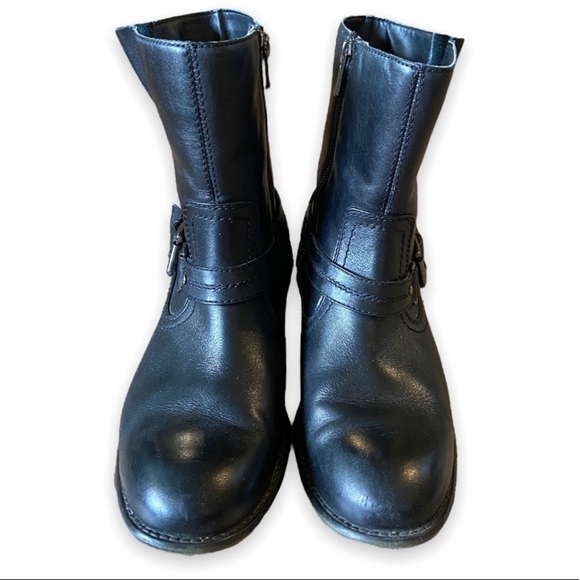 Blondo Black Leather Aquaprotect Ankle Boots - Picture 5 of 8